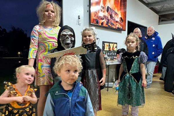 Dress up for Halloween